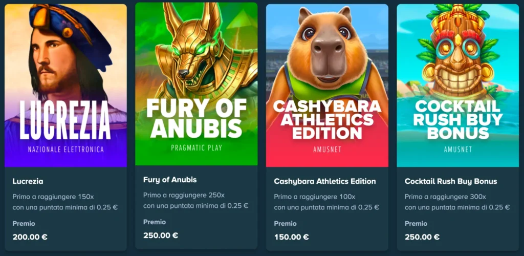 Sfide casinò Stake: premio per chi raggiunge il moltiplicatore